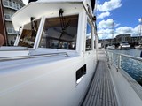 Grand Banks 42 Heritage- side deck looking aft